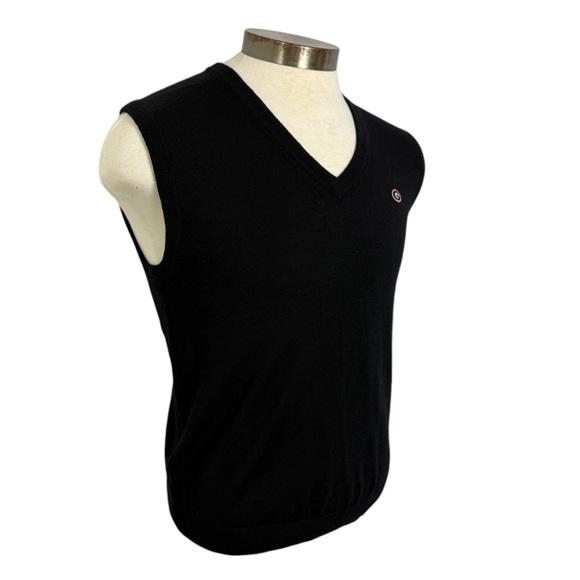 Brooks Brothers UGA Men’s Sz Small V-Neck Merino SweaterVest ￼ - Picture 3 of 6